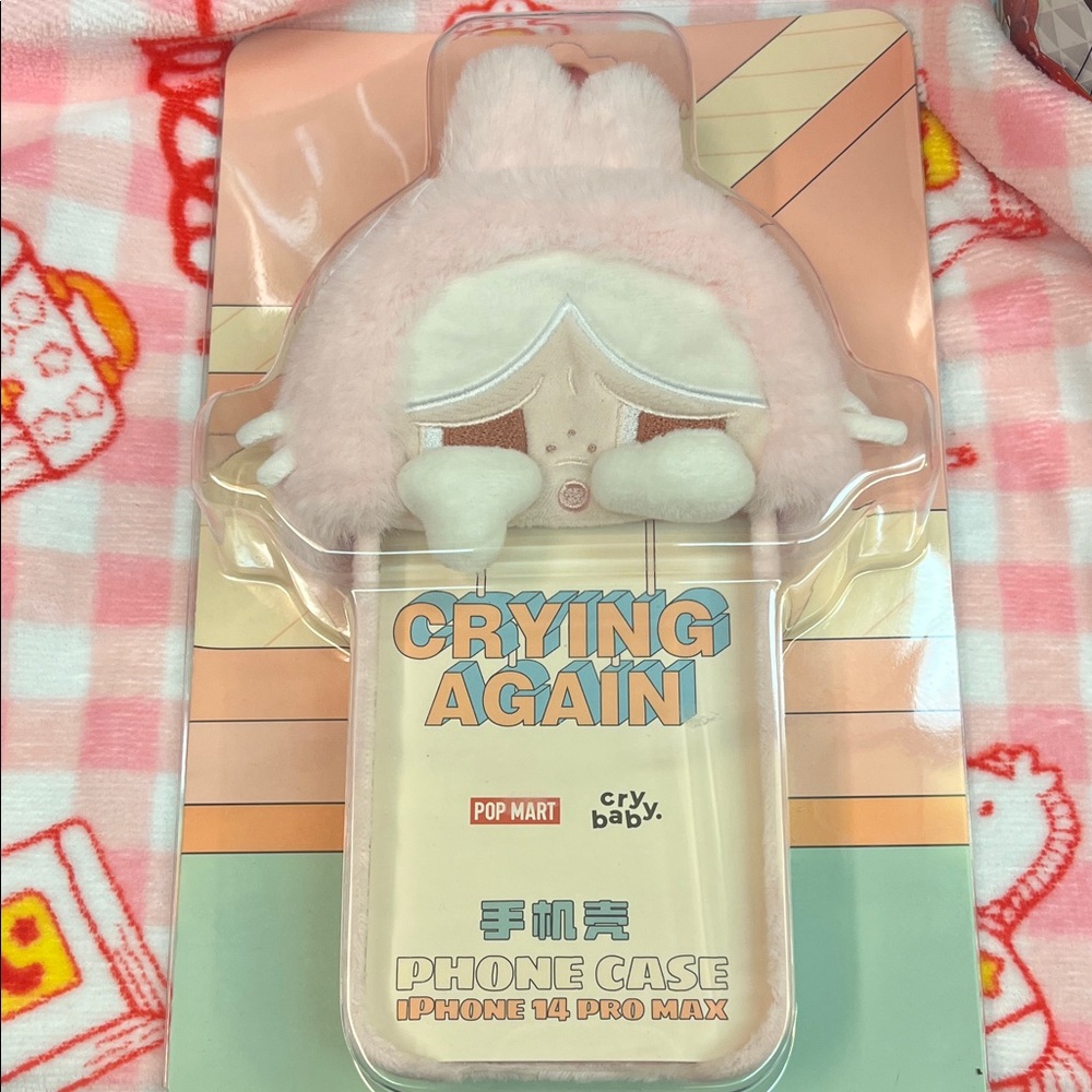 Pop Mart Cry Baby iPhone 14 Pro Max Case